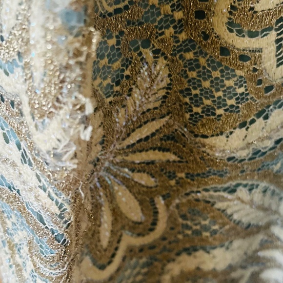 Vintage Lace One of a Kind Gown from the 1950's with Matching jacket - Picture 12 of 14